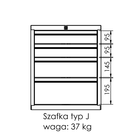 Stół warsztatowy CSW 17 JXJ